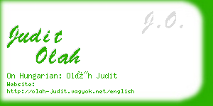 judit olah business card